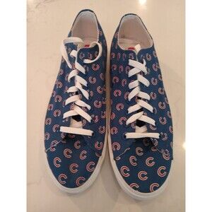 Row One Chicago Cubs Blue Shoes Sneakers Men's 9.5 Women's 11 MLB Baseball
